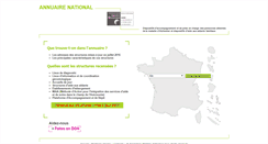 Desktop Screenshot of annuaire-med-alz.org